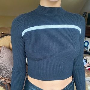 Brandy Melville black long sleeve top